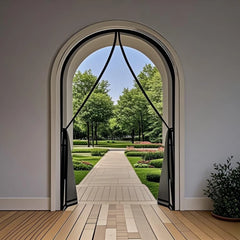Arched Magnetic Screen Door